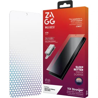 Zagg Invisible Shield Glass XTR5 Smartphone Screen Protector
for Samsung Galaxy S26 Ultra, Made with Recycled Glass