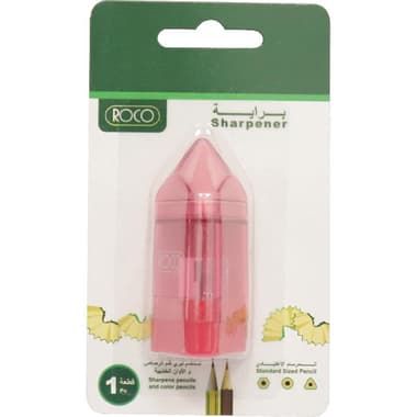 Roco Pocket Sharpener
Single Hole, Assorted Color