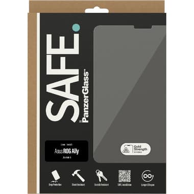 PanzerGlass SAFE Gaming Handheld Screen Protector
for Asus ROG Ally RC71L, Rounded Edges, Crystal Clear