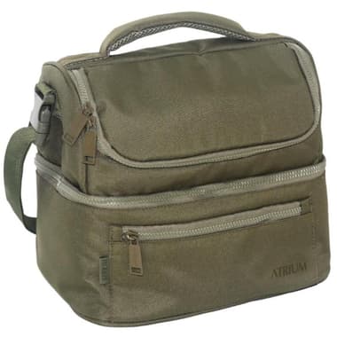 Atrium Lunch Bag
Front Pocket, Top Storage Design, Green