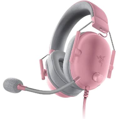 Razer BlackShark V2 X Gaming Headset
Passive Noise Isolation, Wired, 3.5 mm Connector, Unidirectional Microphone, Quartz Pink