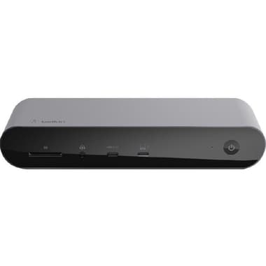 Belkin Connect Pro Dock Multi-port Station
Thunderbolt 4, 12 Port (2X HDMI/4X USB/USB-C 3.1/2X Thunderbolt 4/RJ-45/SD Card/Audio In/Out), Black