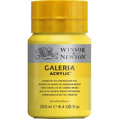 Winsor & Newton Galeria Acrylic Color
Cadmium Yellow, 250.00 ml ( 8.80 oz )