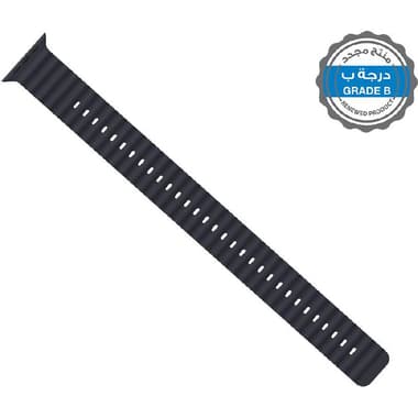 Renewed Grade B Apple Ocean Band Extension Wrist Strap
for Apple Watch Ultra/Watch Series 8 45/Watch Series 7 45/Watch Series 6 44, Midnight