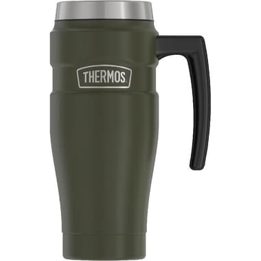 Thermos Stainless King Tumbler
Hot/Cold, 470.00 ml ( 16.54 oz ), Army Green