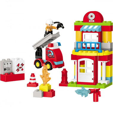 Bloci The Fire Department Interlocking Bricks Set
3 Years and Above