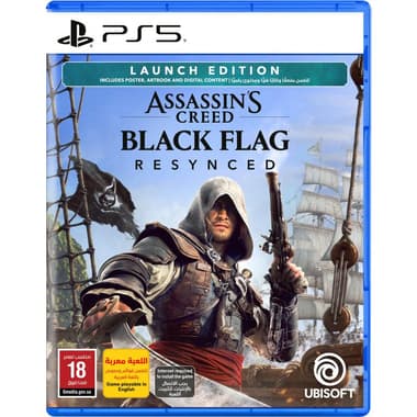 Assassin's Creed Black Flag Resynced
PlayStation 5 (Games), Action & Adventure, Blu-ray Disc