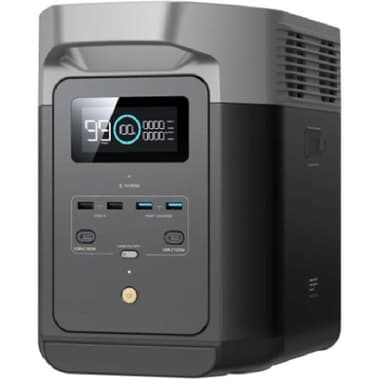 ايكوفلو دلتا 2 واط ساعة 1024 محطة طاقة محمولة
شحن سريع للبطارية, 13 4) منفذ × USB / 2 × USB-C / 6 × منافذ AC / منفذ سيارة), 320000 مللي أمبير, اسود