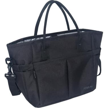 Atrium Lunch Bag
Front Pockets, Top Wide Opening, Black