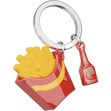 Meta(l)morphose French Fries Keychain
Yellow/Red