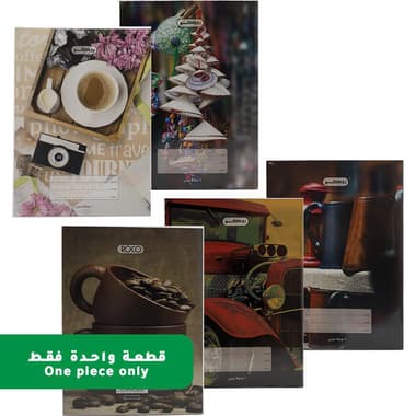 روكو دفتر تمارين
6 × 8.5 بوصة, (120 صفحة (60 ورقة, (مسطرة أحادية (عربي, مطبوعات متنوعة, قد يختلف اللون والتصميم