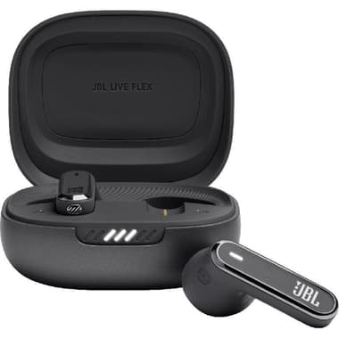 JBL Live Flex Earbuds
Active Noise Cancelling, Bluetooth, USB (Charging), Built-in Microphone, Black