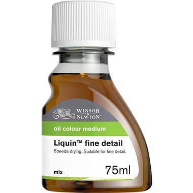 Winsor & Newton Oil Mediums
Liquin Fine Detail, Speeds Drying, 75.00 ml ( 2.64 oz )