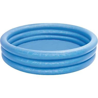Intex Wet Set Collection Crystal Blue
3-Ring Round Shape Inflatable Pool, Blue, 2 Years and Above