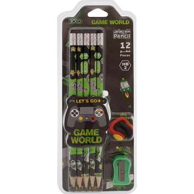 Roco Game Over Stationery Set
12 Pieces, Assorted Color