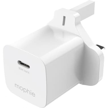 Mophie Essentials 30W USB-C GaN
Fast Battery Charging, 30 Watts, Single USB-C, White