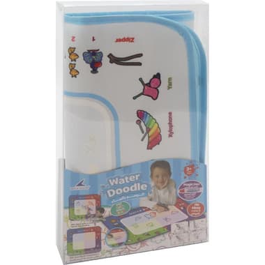 Aqua Doodle Mat: Learning English Letters & Numbers Color Accessory Set
Assorted Color, Water Pen, Doodle Mat