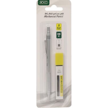 Roco Mechanical Pencil
with Eraser, 2 mm