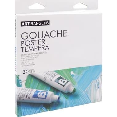 Art Rangers Basics Colour Set Gouache Color
24 Colors 12.00 ml ( .42 oz )
