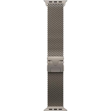 Apple Milanese Loop Wrist Strap
for Watch Ultra 3/Watch Ultra 2/Watch Series 11 46/Watch Series 10 46, Stainless Steel Mesh, Large Band Size, Natural Titanium