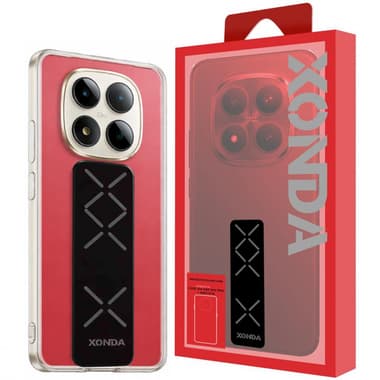 Xonda Back Cover Mobile Case with Strap
for Xiaomi Redmi Note 15 Pro+ 5G, Clear