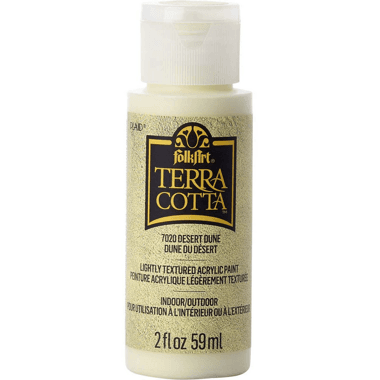 Plaid Terra Cotta Finish Acrylic Paint
Desert Dune, 2.00 oz ( 56.83 ml )