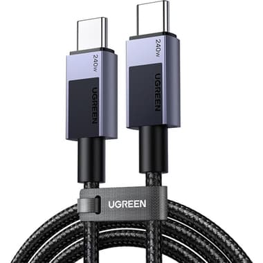 يوغرين L513 من USB-C الى USB-C سلك شحن ونقل بيانات
2 متر, 6.56 قدم, رمادي فضائي