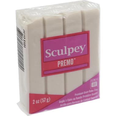 Sculpey Premo! Accents Oven-Baked Polymer Clay
White