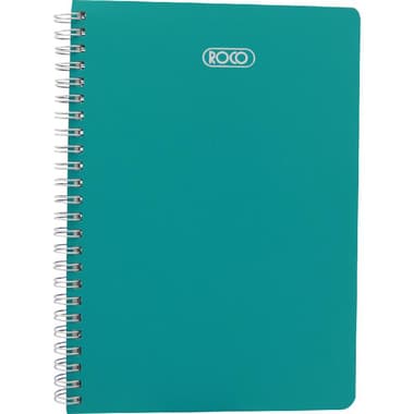 Roco Neon Notebook
A5, 80 Sheets, Single Ruled (Arabic), Blue