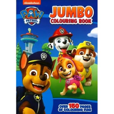 Nickelodeon PAW Patrol: Jumbo Colouring Book
false