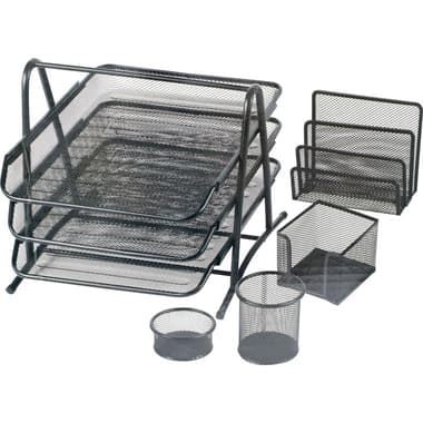 Roco Desk Set
5 Component, Mesh, Black
