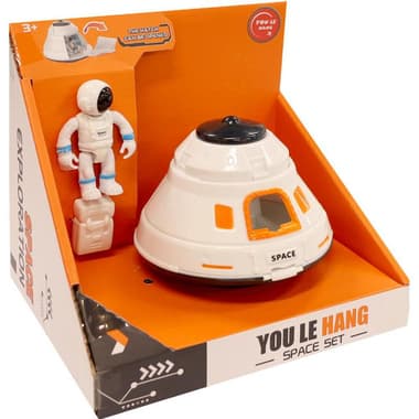 Space Toy Capsule Playset
White, 3 Years and Above