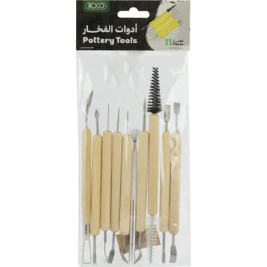 Roco Clean-Up Tool Kit Clay Tool
Brown/Silver