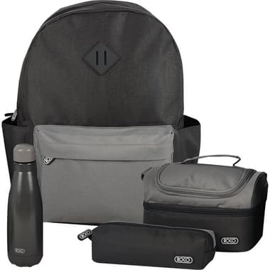 Roco Classic Backpack with Accessory
Grey/Dark Grey