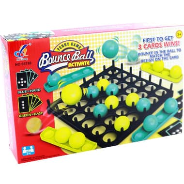 Tabletop Game: Bounce Ball Activate
2-4 Players Fun Game, 3 Years and Above, English
