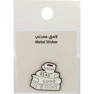 3D Stickers
Coffee: Read Good Books, 1 Piece