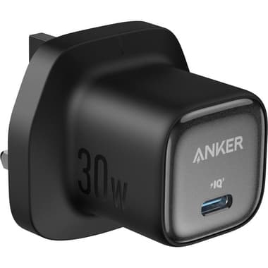 انكر زولو * شاحن بمنفذ USB-C واط 30 بقدرة
شحن سريع للبطارية, أحادي USB-C, اسود