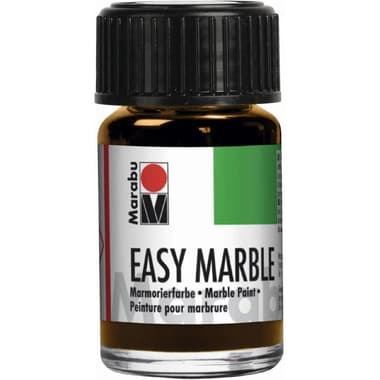 Marabu Easy Marble Solvent-based
Bright Colors Marbling Paints, Gold, 15.00 ml ( .53 oz ), 1 Color