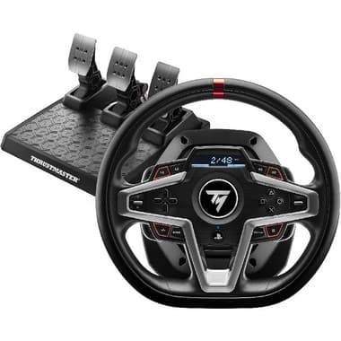 Thrustmaster Ferrari T248P Force Feedback Racing Wheel + Pedals
Wired, for Gaming Laptop/Gaming Desktop Computer/Gaming CPU/PlayStation 4, Black