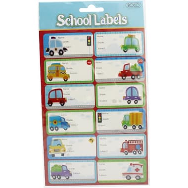 Roco Name Labels
School, 15 Pieces