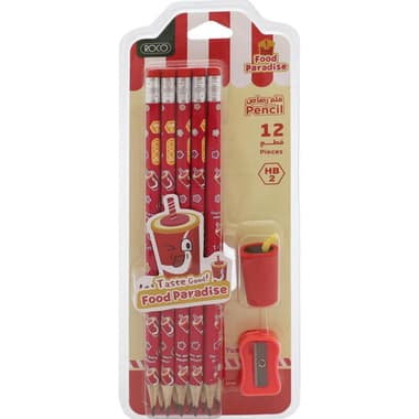 Roco Fast Food Stationery Set
12 Pieces, Assorted Color