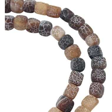Royal Falcon Beads
Agate Matte, Cube, Coffee,