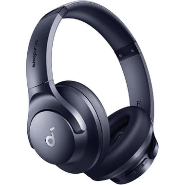 Anker Soundcore Q20i Over-Ear Headphones
Hybrid Active Noise Cancelling, Bluetooth, USB (Charging), Built-in Microphone, Blue