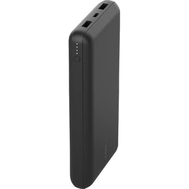 Belkin BoostCharge Power Bank 20K
Fast Battery Charging, 20000 mAh, 3 USB (1X USB-C/2X USB), Black
