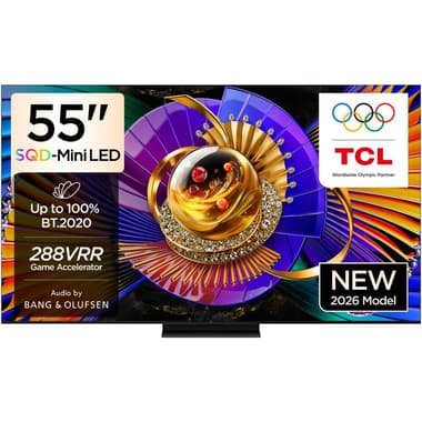 TCL 55" Smart TV
4K QD Mini-LED, 144 Hz, Black, C7L