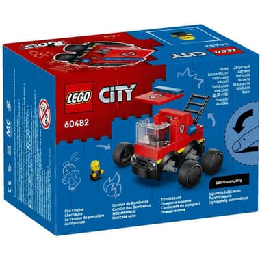 LEGO CITY Rides - Fire Truck Interlocking Bricks Figure
5 Years and Above