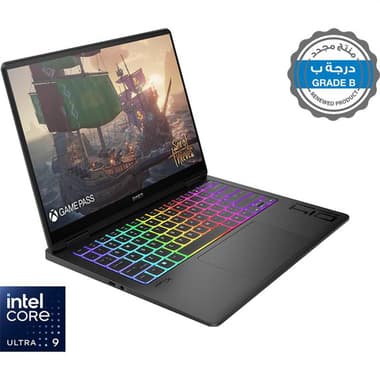 Renewed Grade B HP OMEN Gaming Laptop
14", Intel Core Ultra 9, 32 GB RAM, 2 TB PCIe NVMe M.2 SSD, Windows 11 Home, NVIDIA GeForce 8 GB