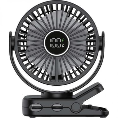 Royal Falcon Rechargeable USB Desktop Clip-on Fan
Portable Fan, Black