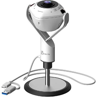 جي 5 كرييت درجة مدعومة بالذكاء الا صطناعي 360 بزاوية FHD كاميرا انترنت
فيديو عالي الدقة 1080 بيكسل, أسود / أبيض