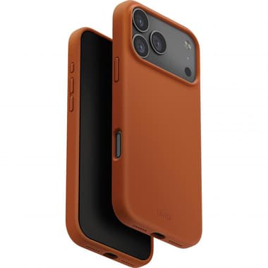 Uniq LINO Back Cover Mobile Case with MagSafe
for iPhone 17 Pro Max, Sunset Orange